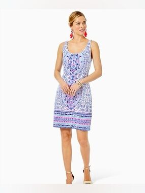 Lilly Pulitzer Romi Tank Dress "Time to Shine" Beach Resort Vacation Summer XL